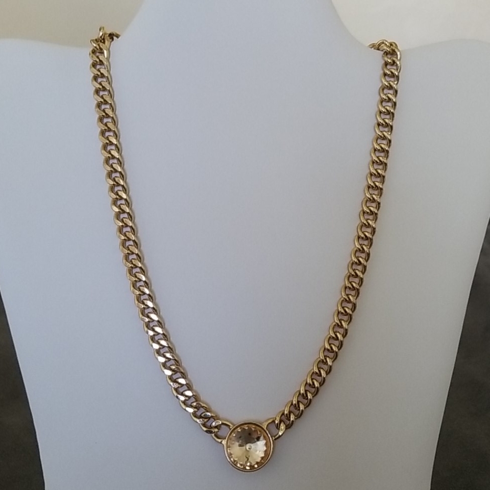 Chunky Goldtone Necklace